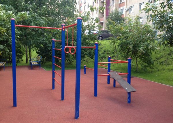 Площадка для воркаута в городе Москва №2262 Маленькая Хомуты фото