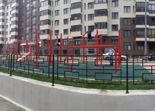 Площадка для воркаута в городе Мытищи №2427 Средняя Хомуты фото