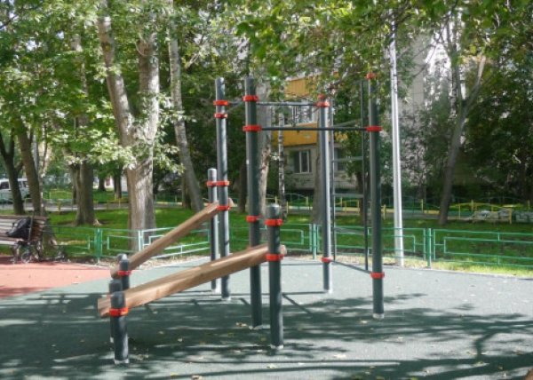 Площадка для воркаута в городе Москва №5496 Средняя Хомуты фото