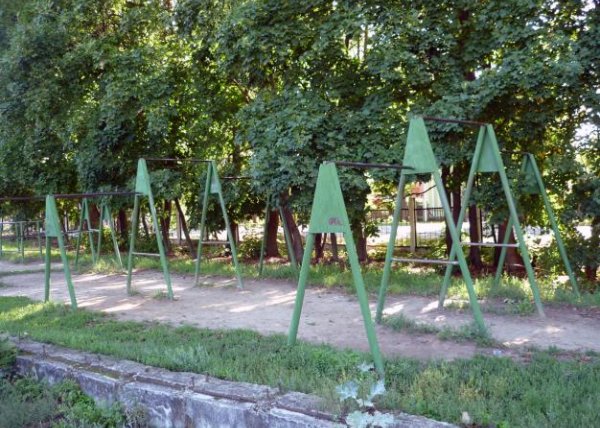 Площадка для воркаута в городе Бронницы №293 Средняя Советская фото