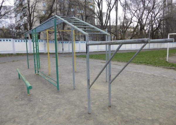 Площадка для воркаута в городе Киев №2074 Средняя Советская фото