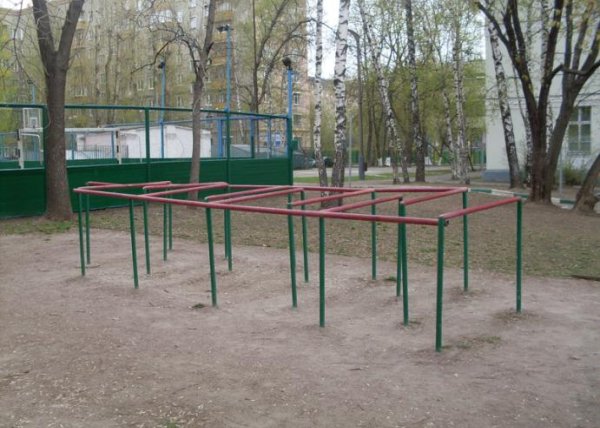 Площадка для воркаута в городе Москва №115 Средняя Советская фото