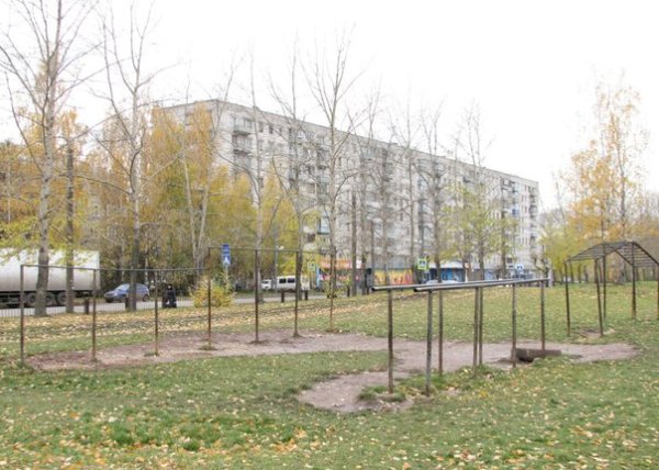 Площадка для воркаута в городе Киров №1913 Средняя Советская фото