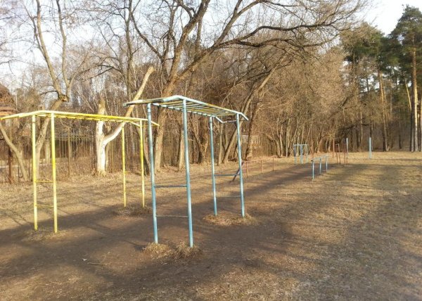 Площадка для воркаута в городе Ногинск №2821 Средняя Советская фото