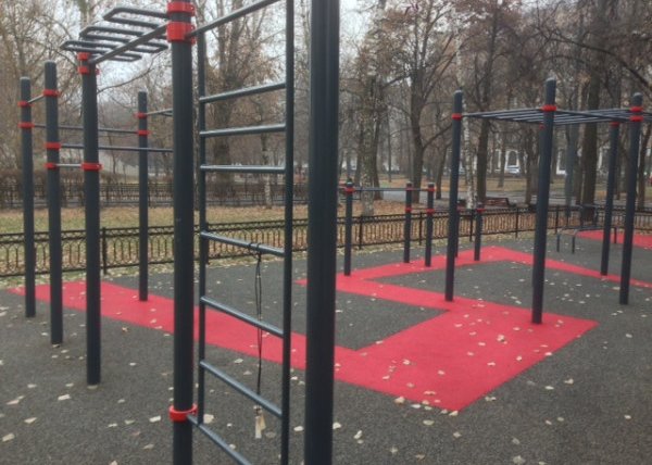 Площадка для воркаута в городе Москва №2583 Средняя Хомуты фото