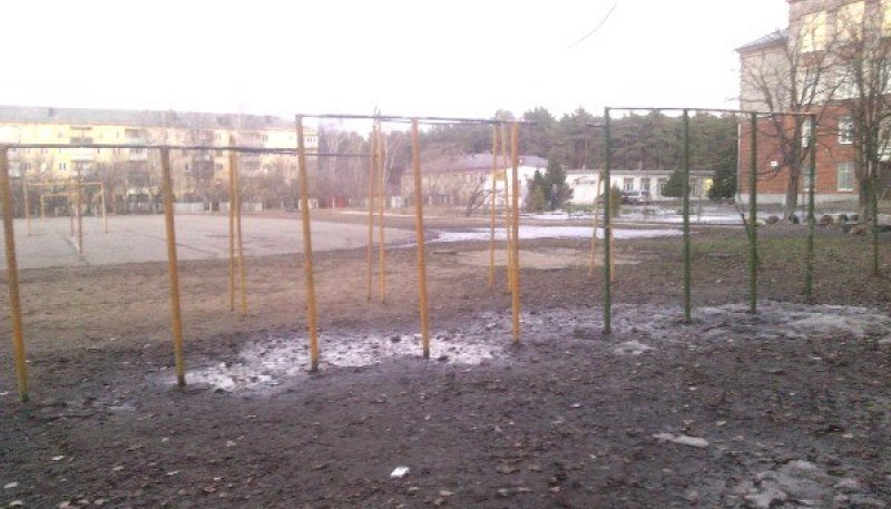 Площадка для воркаута в городе Жуковский №2749 Маленькая Советская фото