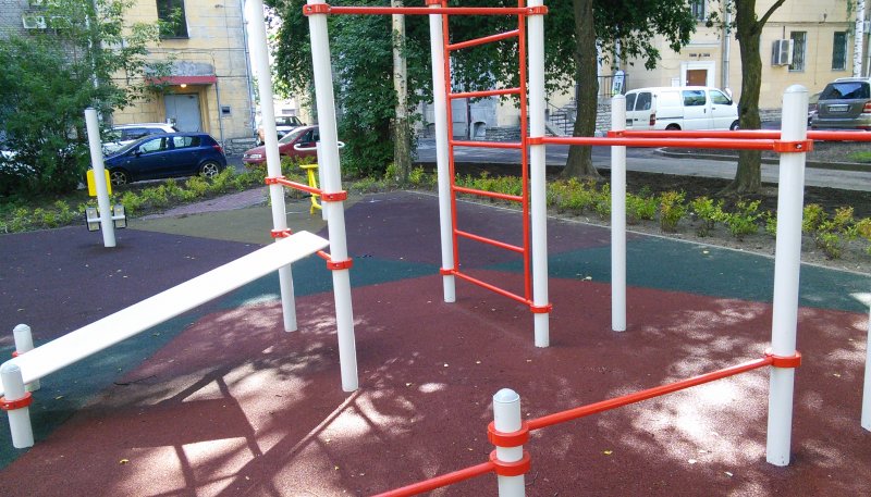 Площадка для воркаута в городе Санкт-Петербург №5168 Маленькая Хомуты фото