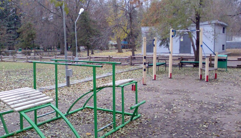 Площадка для воркаута в городе Саратов №4583 Средняя Советская фото