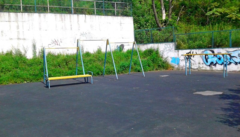 Площадка для воркаута в городе Владивосток №5434 Средняя Советская фото