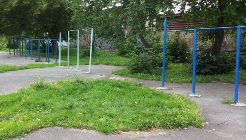 Площадка для воркаута в городе Екатеринбург №4290 Маленькая Советская фото