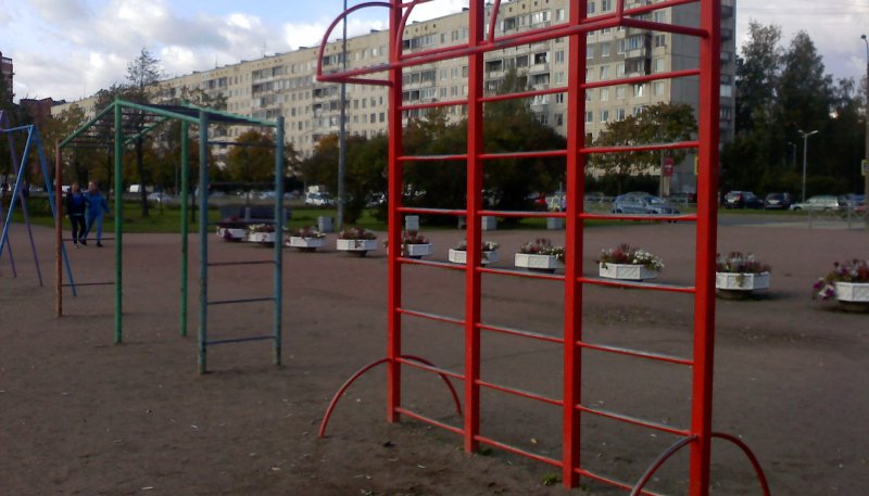 Площадка для воркаута в городе Санкт-Петербург №2499 Средняя Советская фото