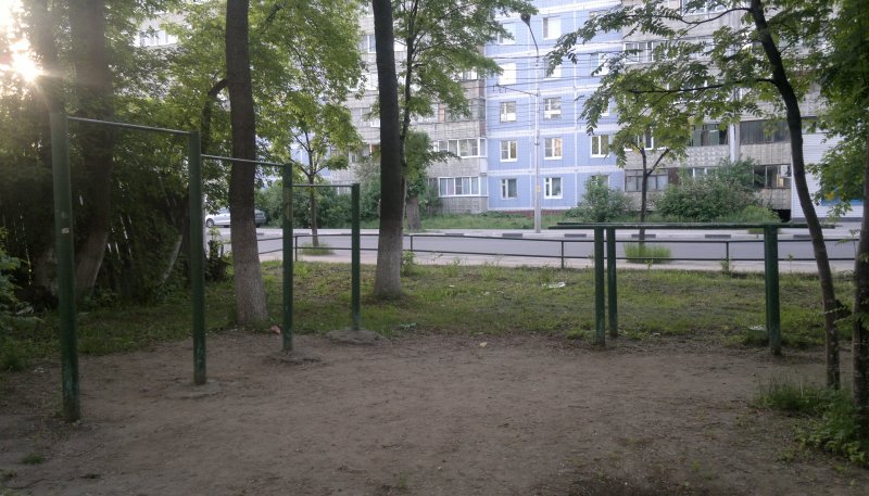 Площадка для воркаута в городе Рязань №904 Маленькая Советская фото