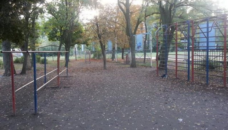 Площадка для воркаута в городе Запорожье №1808 Большая Советская фото