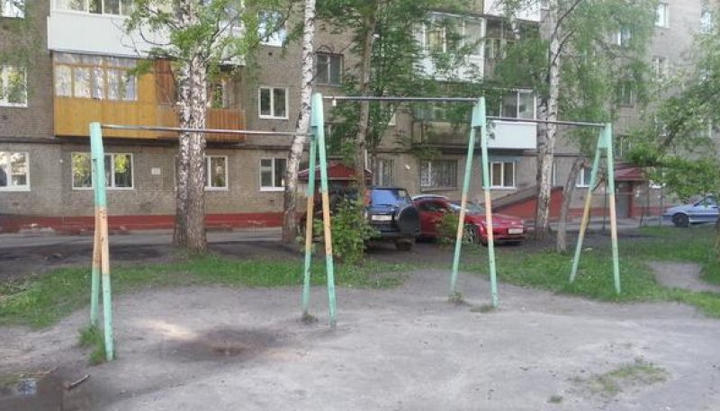 Площадка для воркаута в городе Томск №2213 Маленькая Советская фото