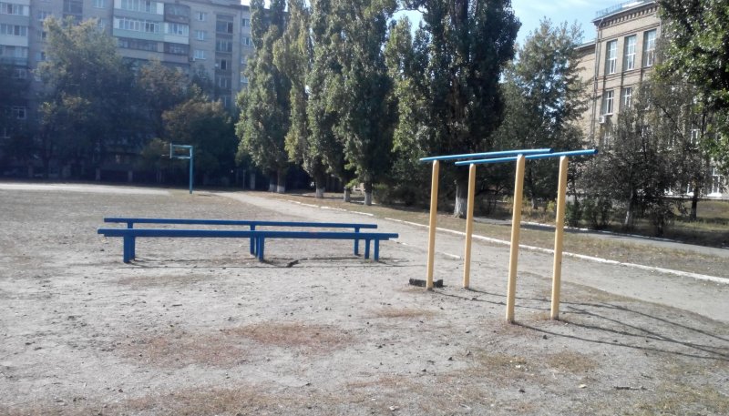 Площадка для воркаута в городе Киев №5650 Маленькая Советская фото