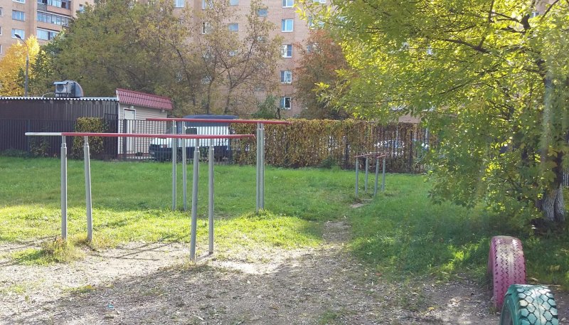 Площадка для воркаута в городе Красногорск №5725 Средняя Хомуты фото