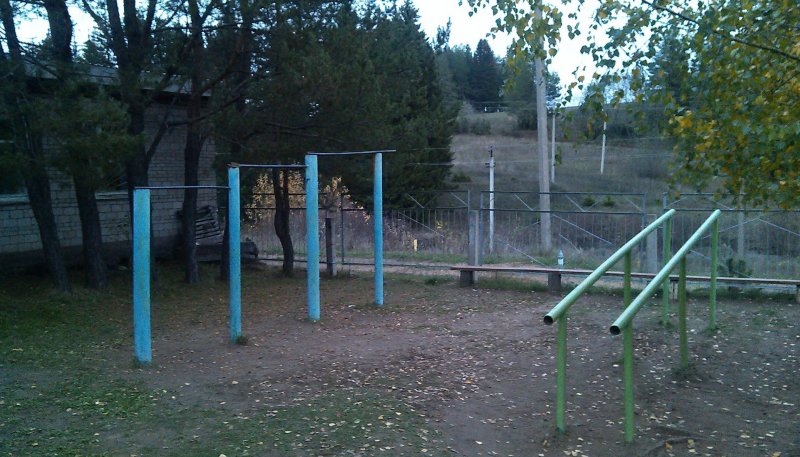 Площадка для воркаута в городе Ижевск №5814 Маленькая Советская фото