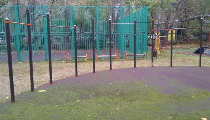Площадка для воркаута в городе Москва №5893 Средняя Хомуты фото