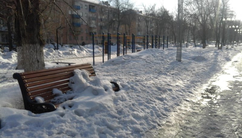 Площадка для воркаута в городе Усть-каменогорск №6214 Средняя Хомуты фото