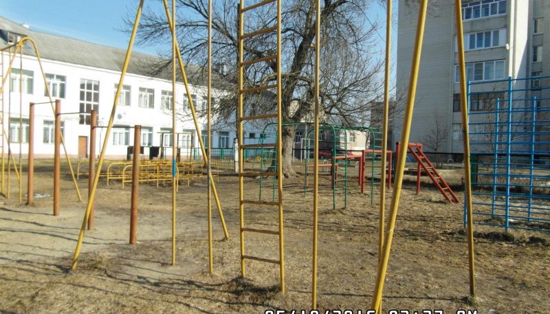 Площадка для воркаута в городе Шатура №6329 Маленькая Советская фото