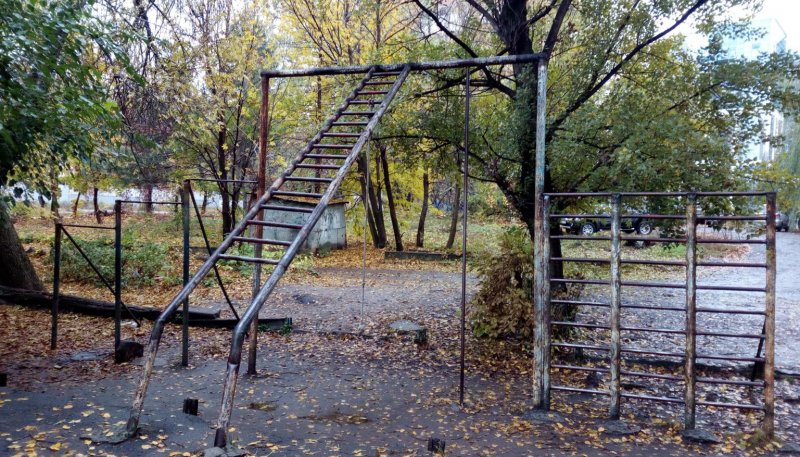 Площадка для воркаута в городе Ростов-на-Дону №7828 Маленькая Советская фото