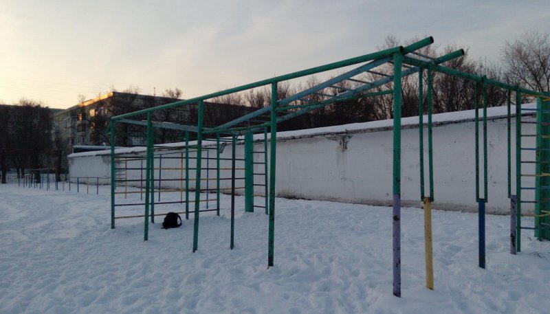 Площадка для воркаута в городе Кемерово №7954 Средняя Советская фото