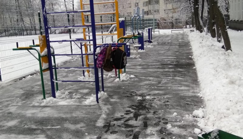 Площадка для воркаута в городе Москва №8046 Средняя Хомуты фото