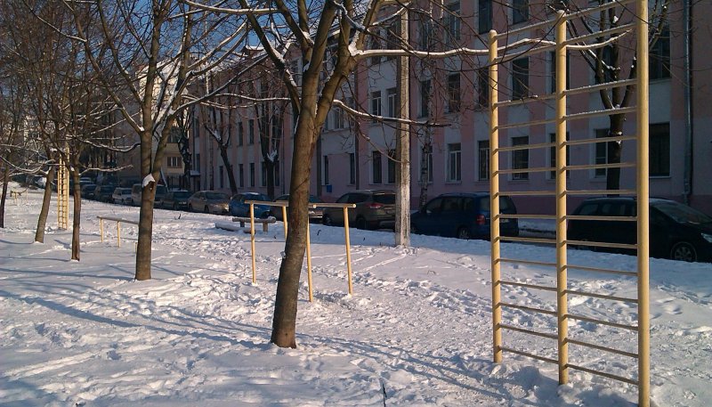 Площадка для воркаута в городе Минск №8121 Маленькая Советская фото