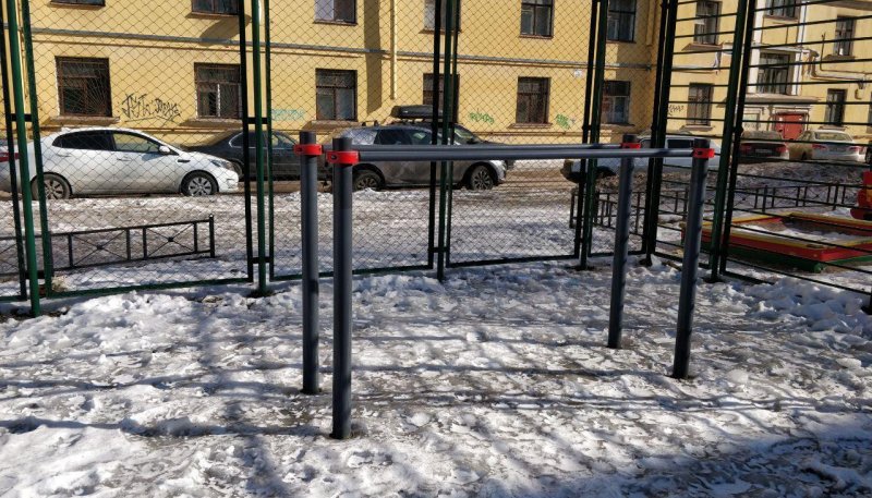 Площадка для воркаута в городе Санкт-Петербург №8290 Средняя Хомуты фото