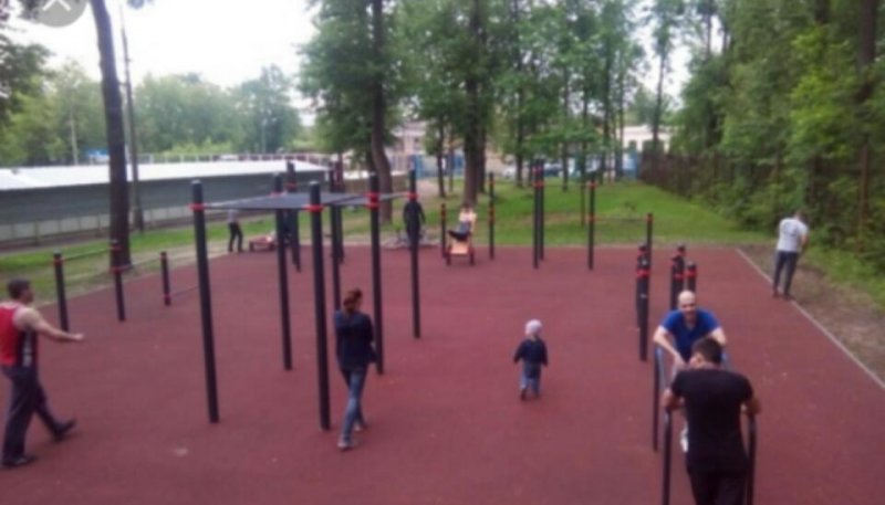 Площадка для воркаута в городе Тверь №8749 Большая Легендарная фото