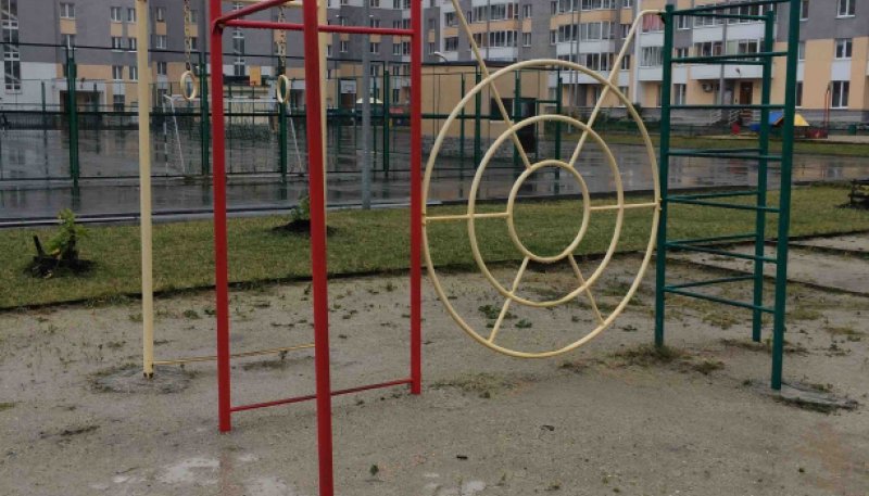 Площадка для воркаута в городе Верхняя Пышма №9110 Маленькая Советская фото