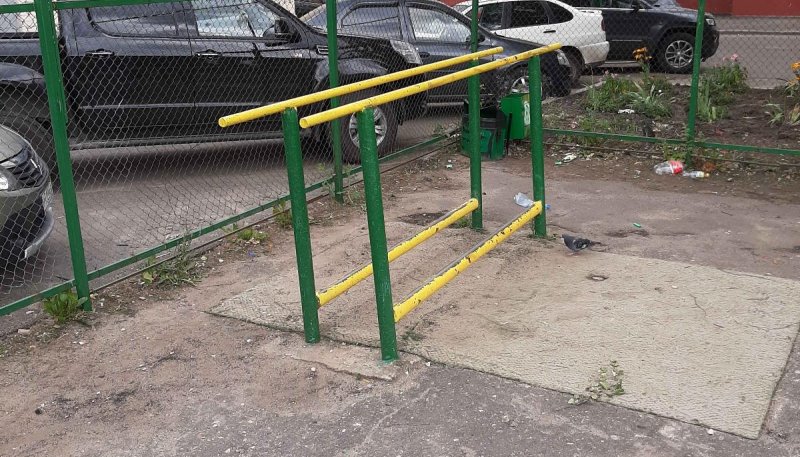 Площадка для воркаута в городе Орел №9843 Маленькая Советская фото