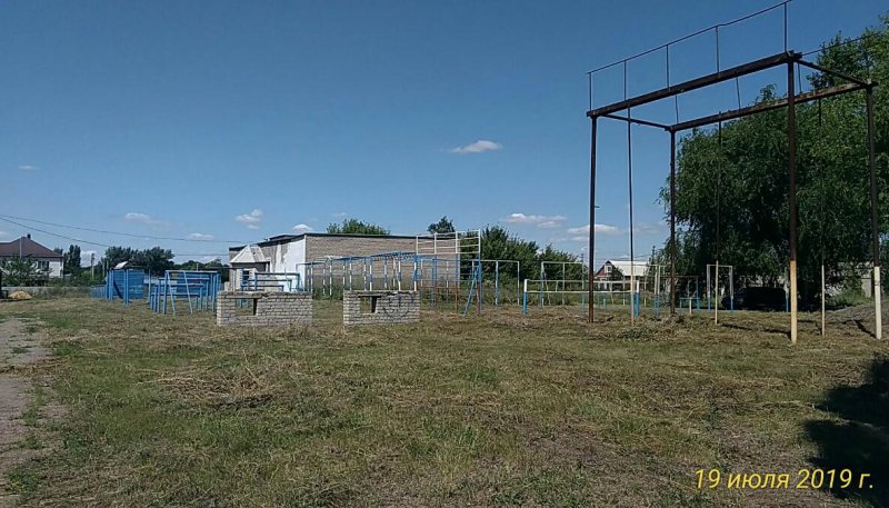 Площадка для воркаута в городе Россошь №9933 Большая Советская фото