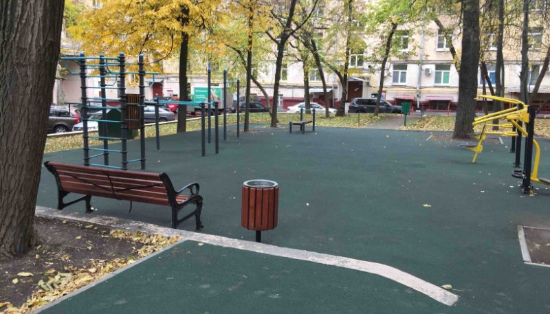 Площадка для воркаута в городе Москва №10257 Маленькая Хомуты фото