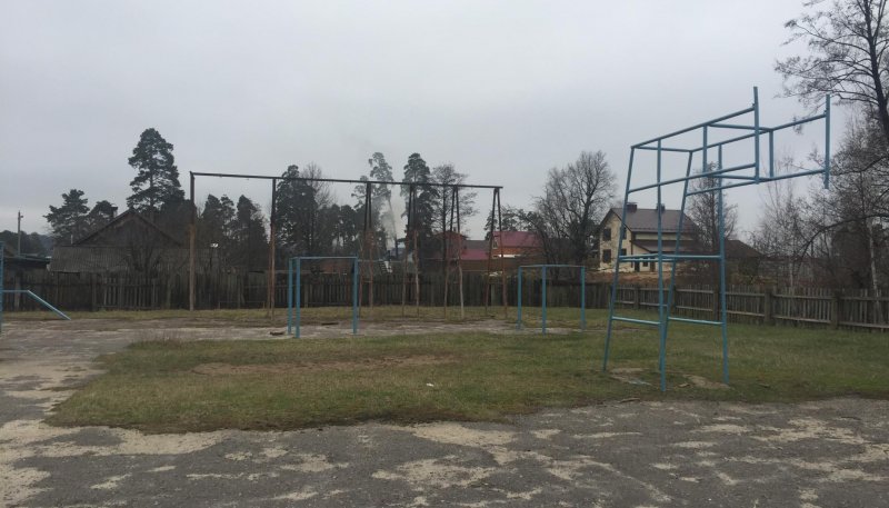 Площадка для воркаута в городе Звенигово №10688 Маленькая Советская фото