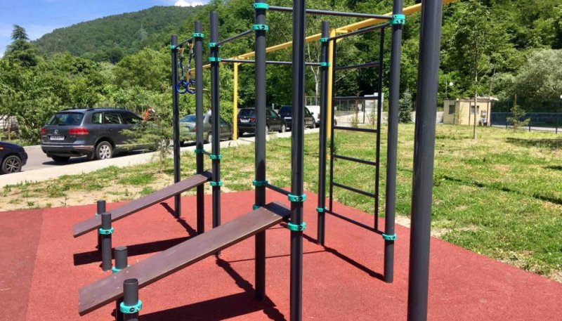 Площадка для воркаута в городе Сочи №10760 Маленькая Хомуты фото