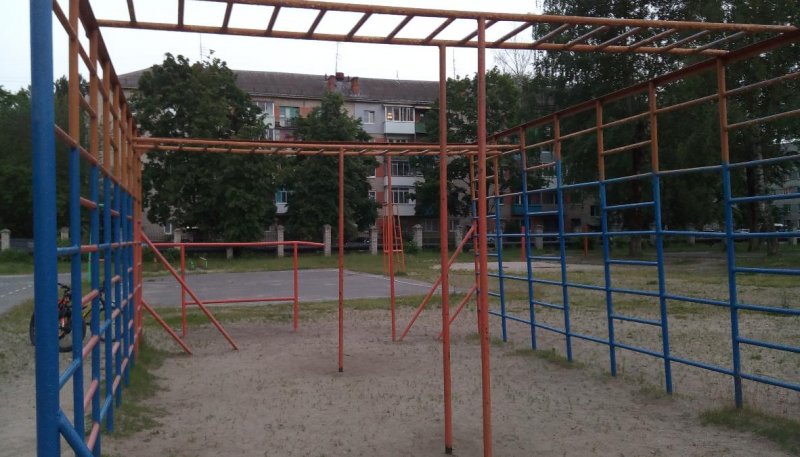 Площадка для воркаута в городе Брянск №10797 Маленькая Советская фото