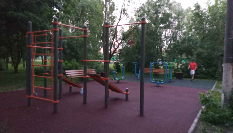Площадка для воркаута в городе Москва №10814 Маленькая Хомуты фото