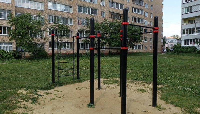Площадка для воркаута в городе Егорьевск №10828 Маленькая Хомуты фото