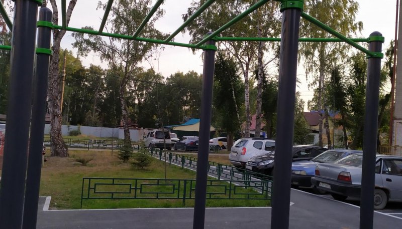 Площадка для воркаута в городе Тюмень №11548 Маленькая Хомуты фото
