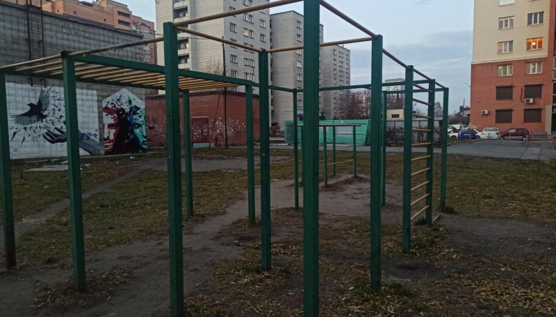 Площадка для воркаута в городе Новосибирск №11599 Маленькая Советская фото