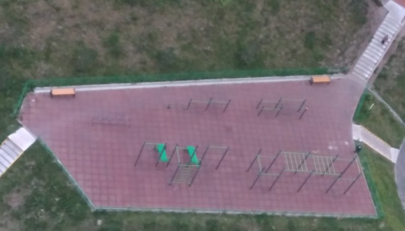 Площадка для воркаута в городе Новосибирск №11970 Средняя Хомуты фото