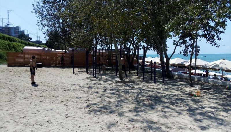 Площадка для воркаута в городе Сочи №12014 Средняя Хомуты фото