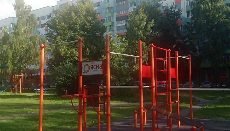 Площадка для воркаута в городе Витебск №12015 Средняя Хомуты фото