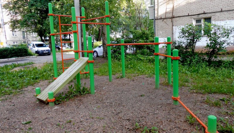 Площадка для воркаута в городе Сергиев Посад №12476 Маленькая Хомуты фото