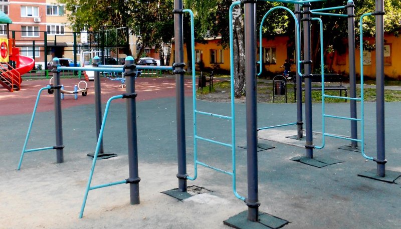 Площадка для воркаута в городе Сергиев Посад №12485 Маленькая Хомуты фото