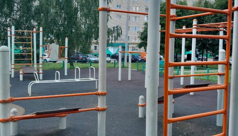 Площадка для воркаута в городе Сергиев Посад №12599 Средняя Хомуты фото