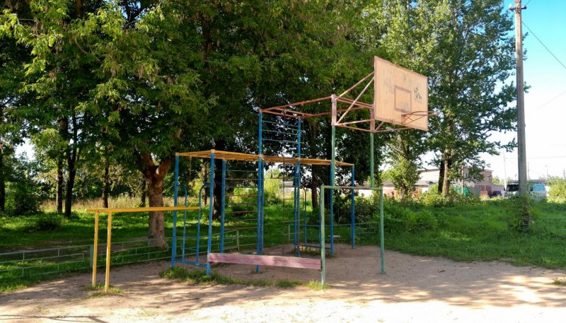 Площадка для воркаута в городе Сергиев Посад №12604 Средняя Современная фото