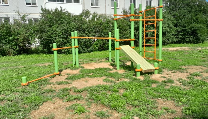 Площадка для воркаута в городе Сергиев Посад №12615 Маленькая Хомуты фото