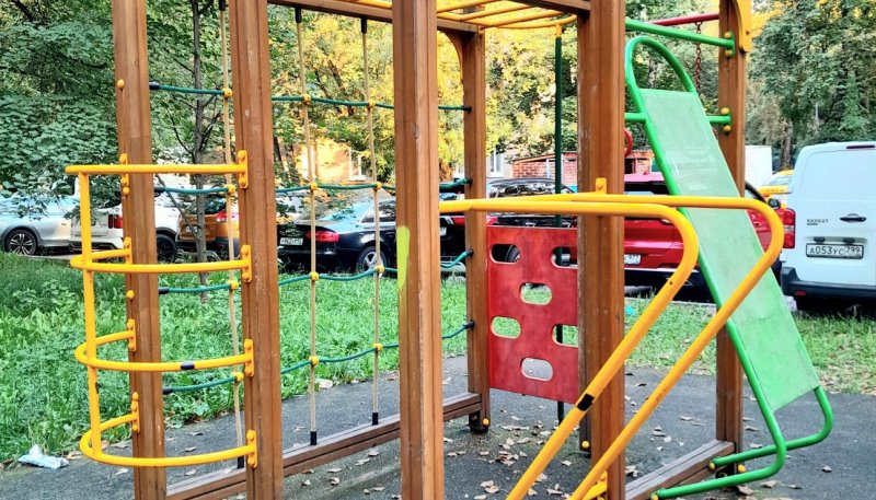 Площадка для воркаута в городе Москва №12622 Маленькая Советская фото